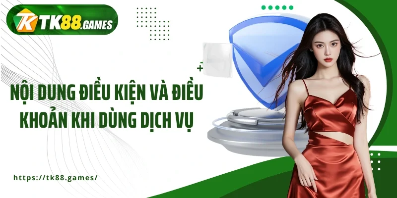 Nội dung điều kiện và điều khoản khi dùng dịch vụ