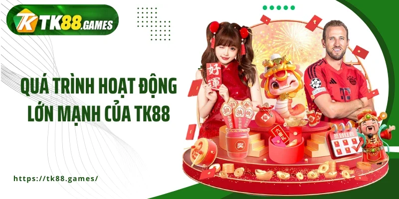 Quá trình hoạt động lớn mạnh của TK88
